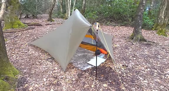 Mountain Laurel Designs Trailstar (Silpoly) med innertält - Nytt