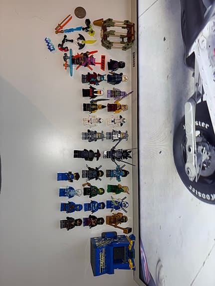 Lego ninjago figurer