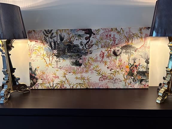 Christian Lacroix Reveries tyg på tavla eller sy kuddar