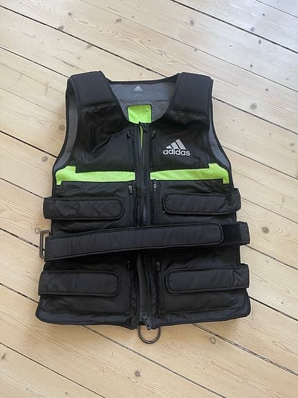 Adidas AEROREADY viktväst svart grön 10 kg