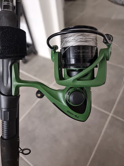 Daiwa TD Pitch Black med Okuma Ceymar TG-4000 rulle