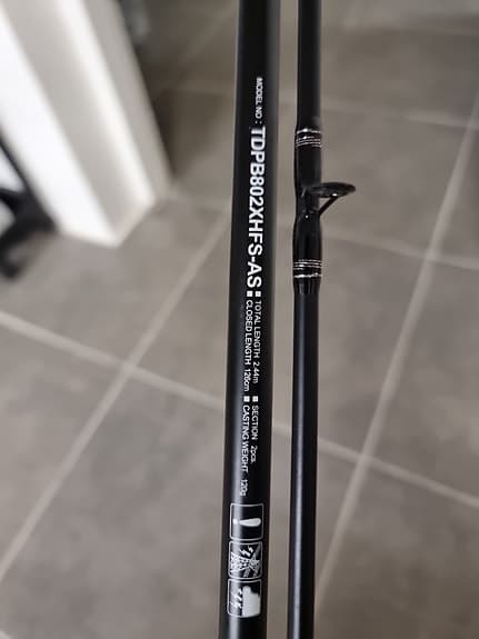 Daiwa TD Pitch Black med Okuma Ceymar TG-4000 rulle