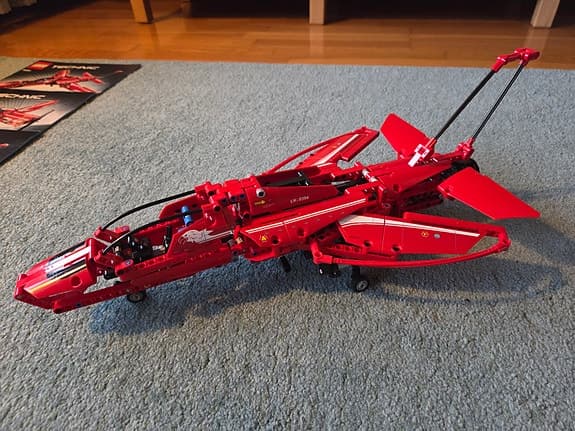 Lego Technic flygplan/jetplan