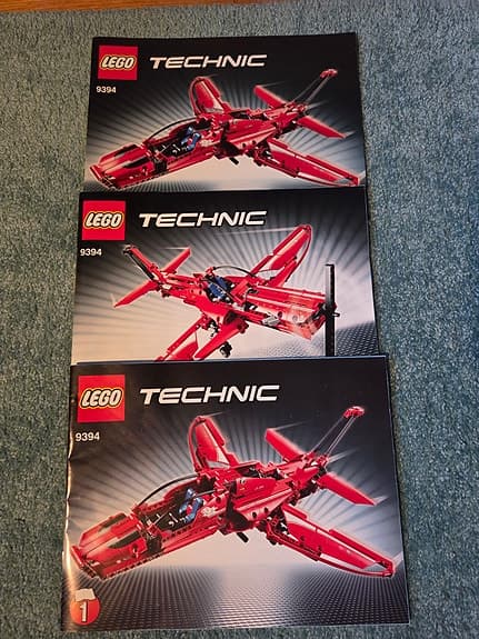 Lego Technic flygplan/jetplan