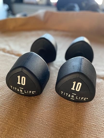 Hantlar 10Kg Titane life