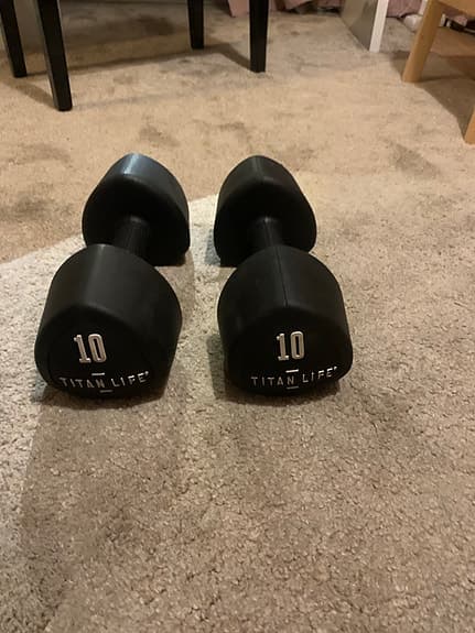 Hantlar 10Kg Titane life