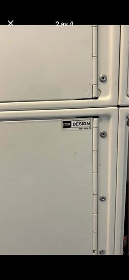 Låsbara förvaringsskåp