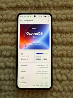 OnePlus 13 512GB/16GB Eclipse Black