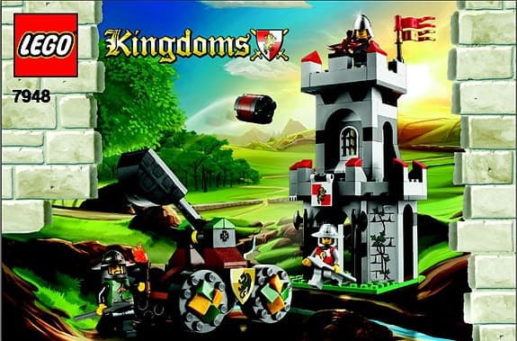 LEGO Kingdoms 7948 – Outpost Attack – Komplett – Alla figurer