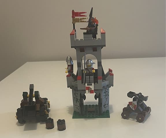 LEGO Kingdoms 7948 – Outpost Attack – Komplett – Alla figurer