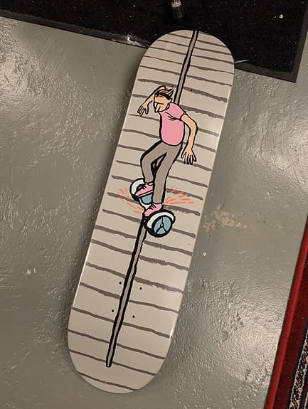 Almost Jean Jullien "Stairs" Skateboard