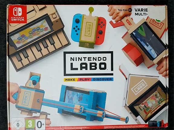 Nintendo Labo Variety Kit! Plus spel!
