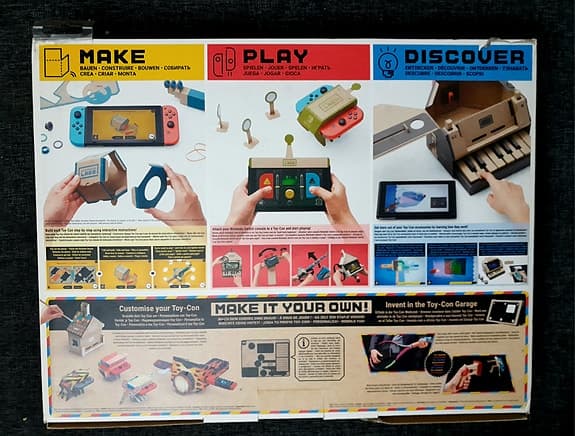 Nintendo Labo Variety Kit! Plus spel!