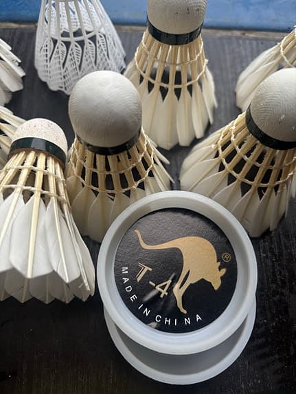Tronex badmintonbollar fjäder