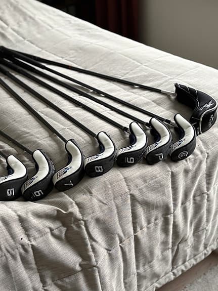 Cleveland HB3 järnset golfklubbor grafit inkl Driver och Hybrid Vänster