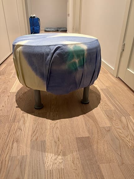 IKEA pall med marimeko textil