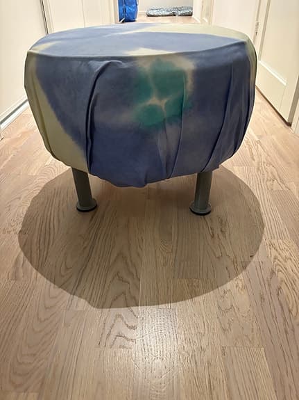 IKEA pall med marimeko textil