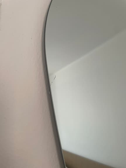 Spegel, bga, KAILA MIRROR PLUSH 70X81 CM