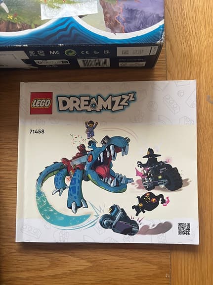 LEGO DREAMZzz 71458 Crocodile Car – Komplett med kartong & instruktion