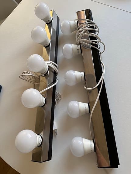 Super bra ikea led lampor