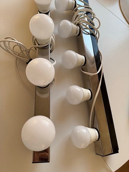 Super bra ikea led lampor