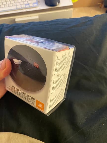 JBL On Tour Micro portabel högtalare svart