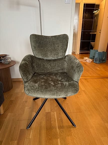 Karmstol vridbar sits