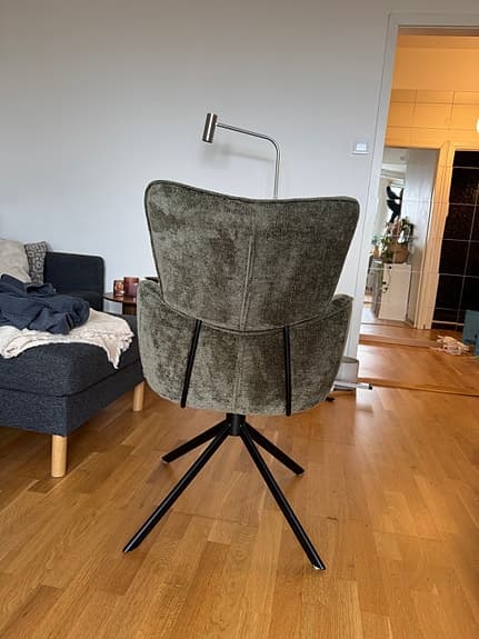 Karmstol vridbar sits