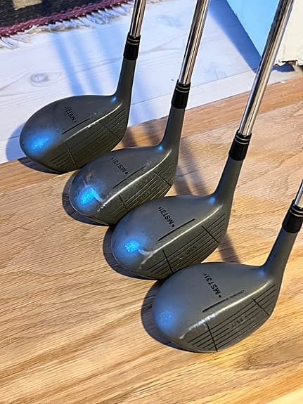 Sangma golfklubbor set träklubbor metallskaft