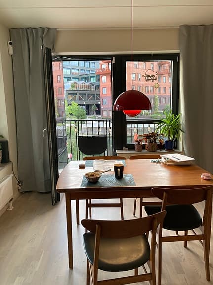 4 st Åhléns Home mörkläggningsgardin grå