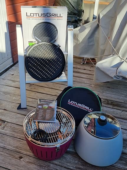 LotusGrill G340, Grill, Campinggrill, kolgrill