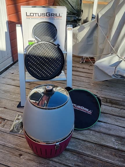 LotusGrill G340, Grill, Campinggrill, kolgrill