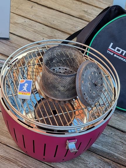 LotusGrill G340, Grill, Campinggrill, kolgrill