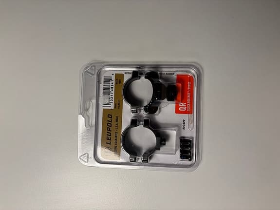 Leupold QR 30mm ringar, låg fäste en med förskjutning för Aimpoint