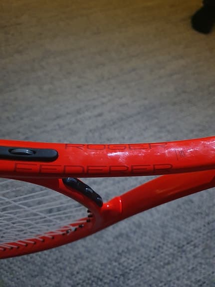 Tennisracket och fodral