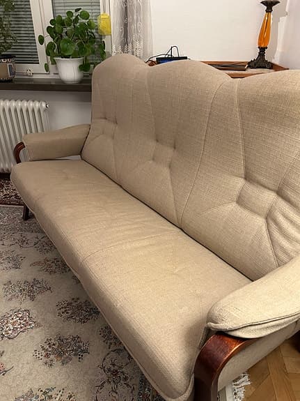 Tre & tvåsitsig fina soffor