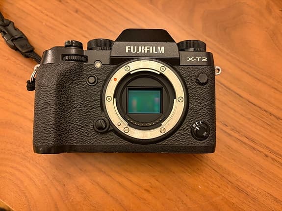 Mirrorless kamera Fujifilm X-T2 komplett kit - 4 objektiv, 4 batterier, blixt