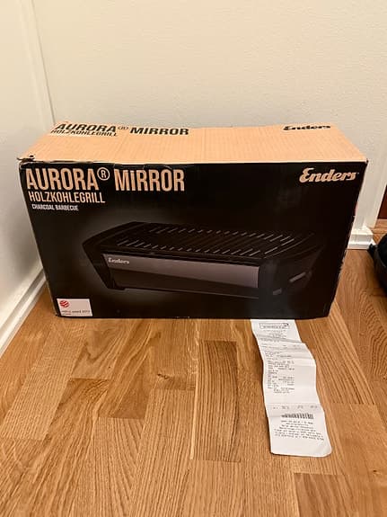 Enders KolGrill Oöppnad