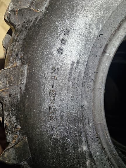 AT25x8-12 terrängdäck för ATV 12 tum