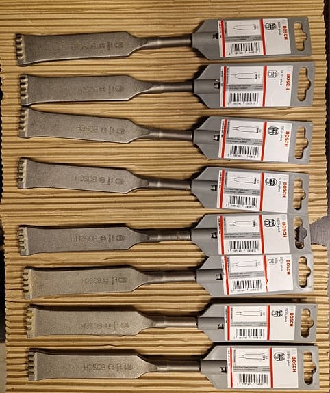Bosch SDS plus Mejsel för fogar