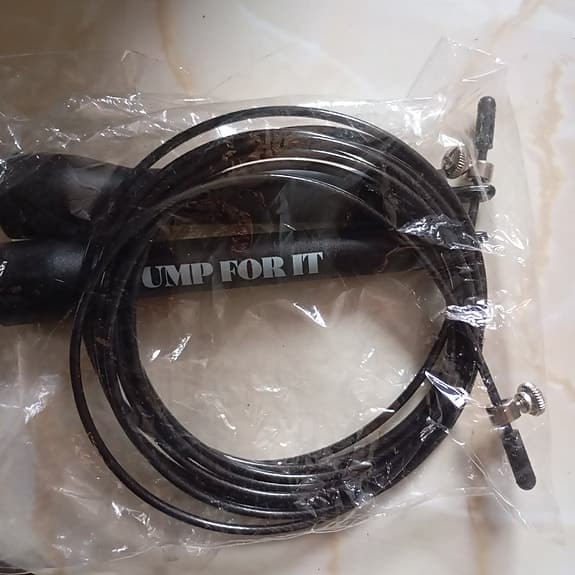 Hopprep Jump For It och maghjul träningsredskap svart