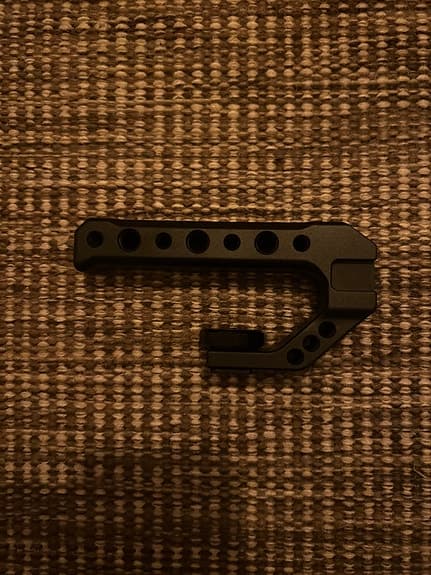 Ulanzi kamerahandtag aluminium svart