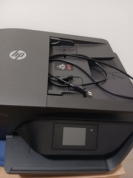 HP skrivare multifunktion svart