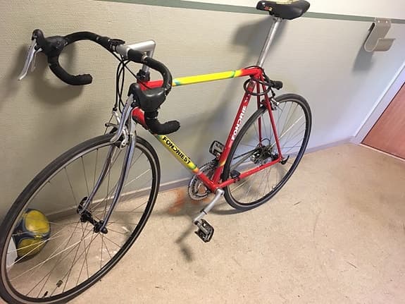 Fondriest racer cykel herr 56 cm ram 28 hjul röd