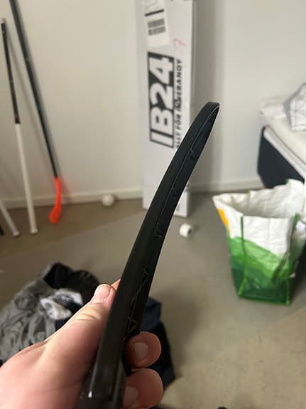 Unihoc unilite Innebandyblad svart pp titan