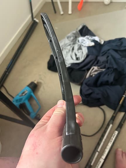 svart Unihoc unilite pp titan