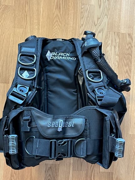 SeaQuest Black Diamond, Regulator och Suunto Cobra Dykdator