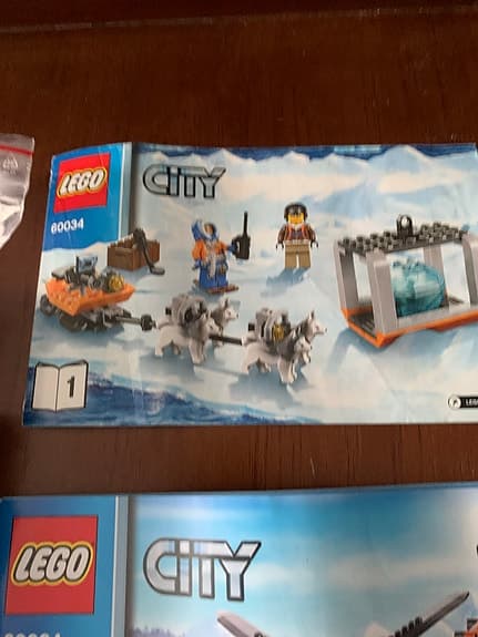 LEGO City - 60034 - Arctic Helicrane - 262 delar