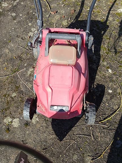 Do-it gräsklippare elektrisk röd