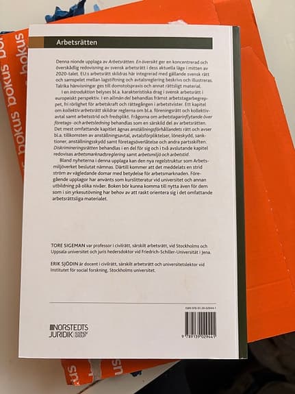 Arbetsrätten 9:onde upplagan